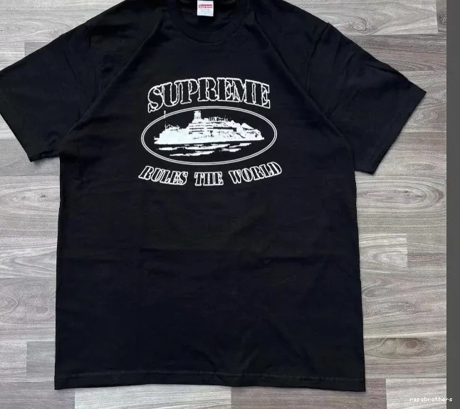 WORLD TEE Devil's XL TEE CORTEIZ S L M THE Short RULE FW23 Black Sleeve Printed Island 1010